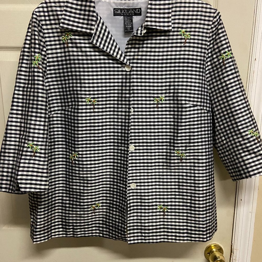 Silkland Woman Button Down Jacket